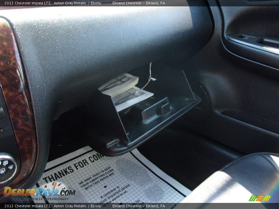 2013 Chevrolet Impala LTZ Ashen Gray Metallic / Ebony Photo #20