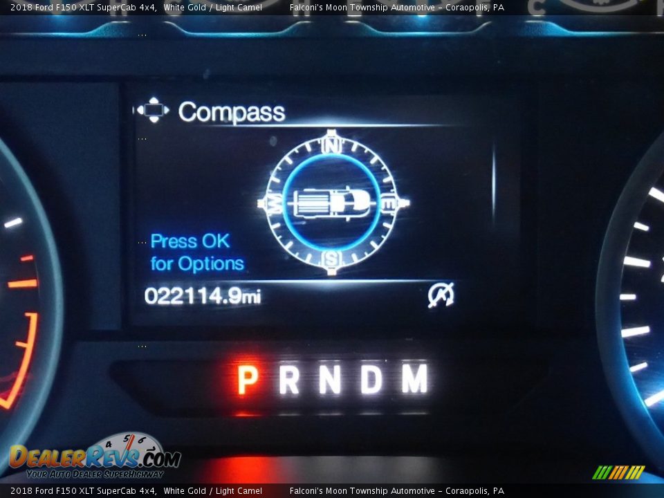 2018 Ford F150 XLT SuperCab 4x4 White Gold / Light Camel Photo #24