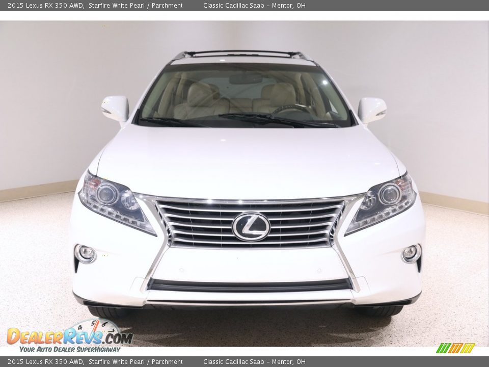 2015 Lexus RX 350 AWD Starfire White Pearl / Parchment Photo #2