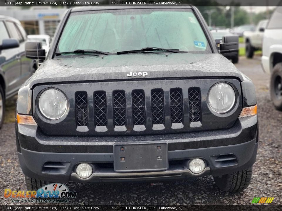 2013 Jeep Patriot Limited 4x4 Black / Dark Slate Gray Photo #2