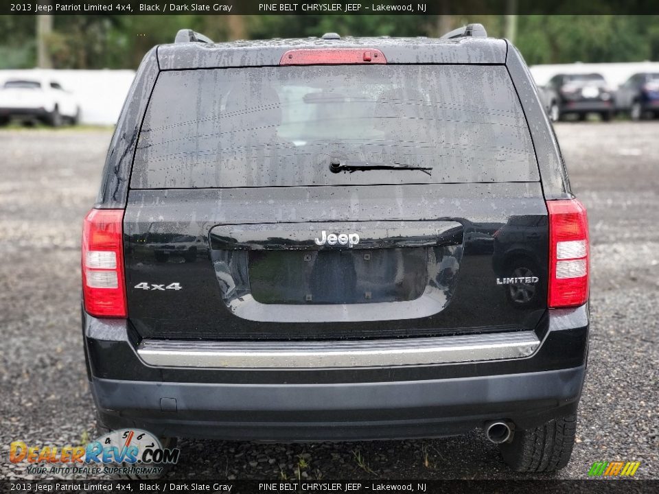 2013 Jeep Patriot Limited 4x4 Black / Dark Slate Gray Photo #3