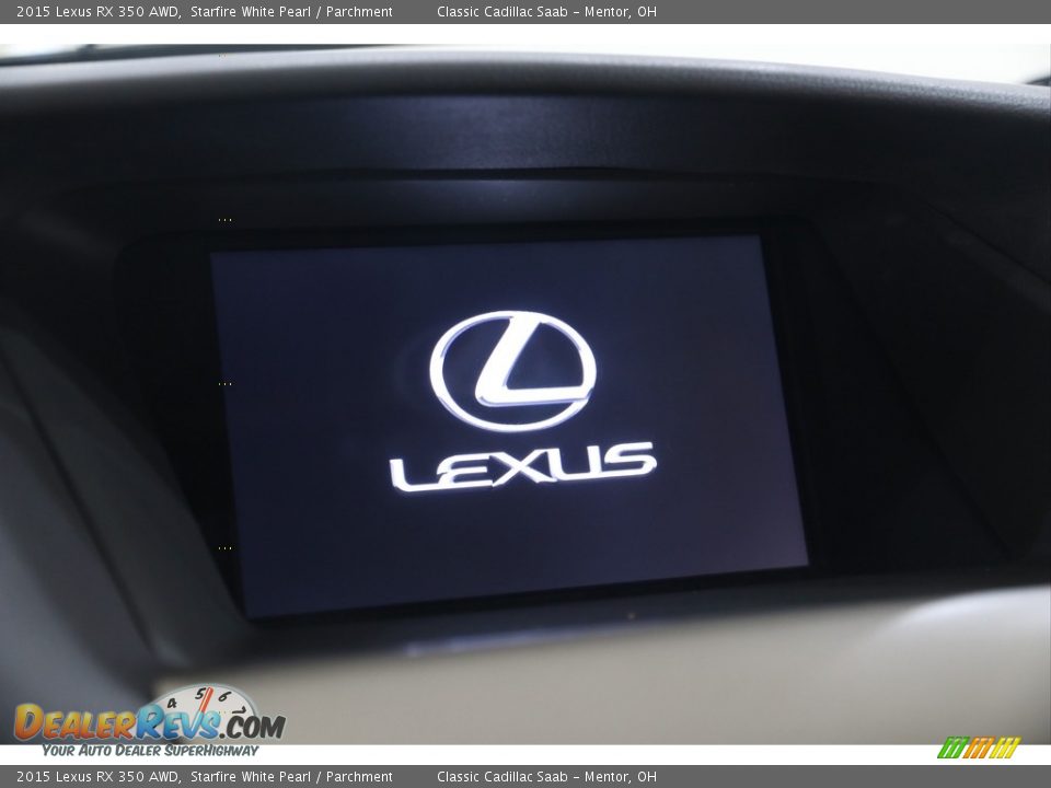 2015 Lexus RX 350 AWD Starfire White Pearl / Parchment Photo #15