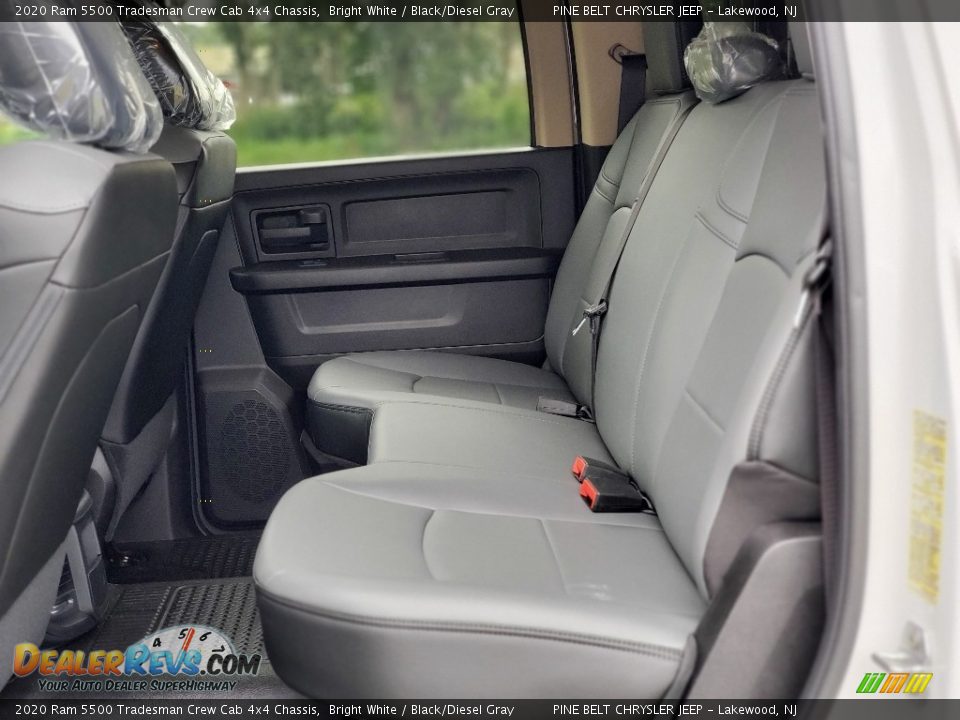 2020 Ram 5500 Tradesman Crew Cab 4x4 Chassis Bright White / Black/Diesel Gray Photo #9