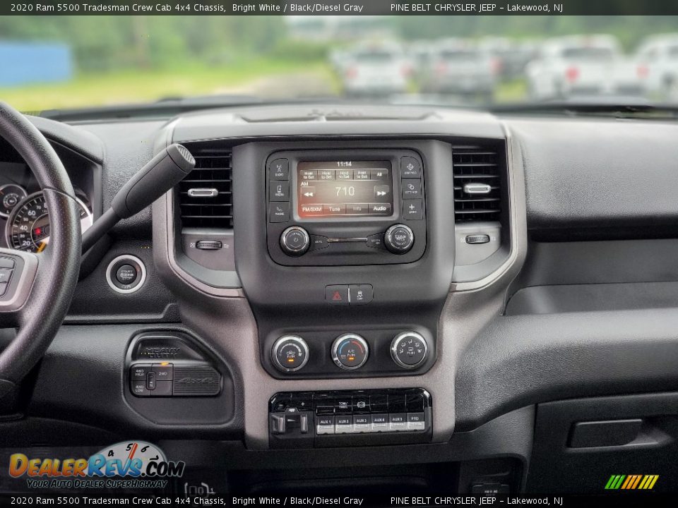 2020 Ram 5500 Tradesman Crew Cab 4x4 Chassis Bright White / Black/Diesel Gray Photo #12
