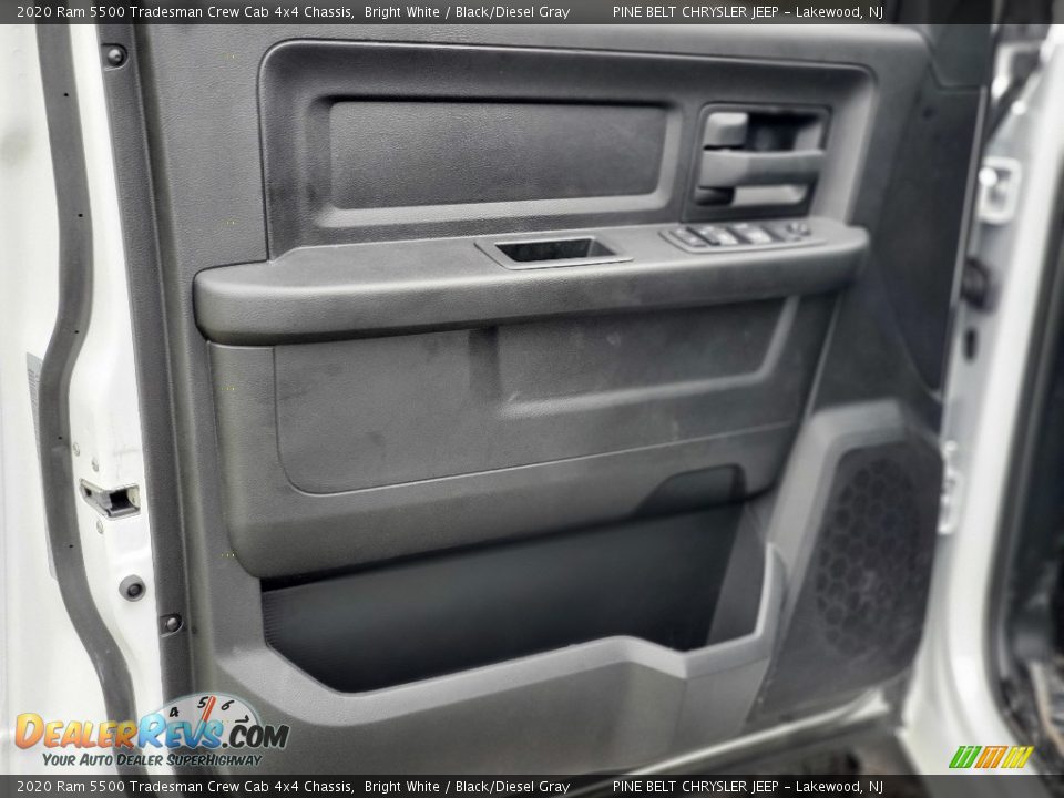 2020 Ram 5500 Tradesman Crew Cab 4x4 Chassis Bright White / Black/Diesel Gray Photo #14