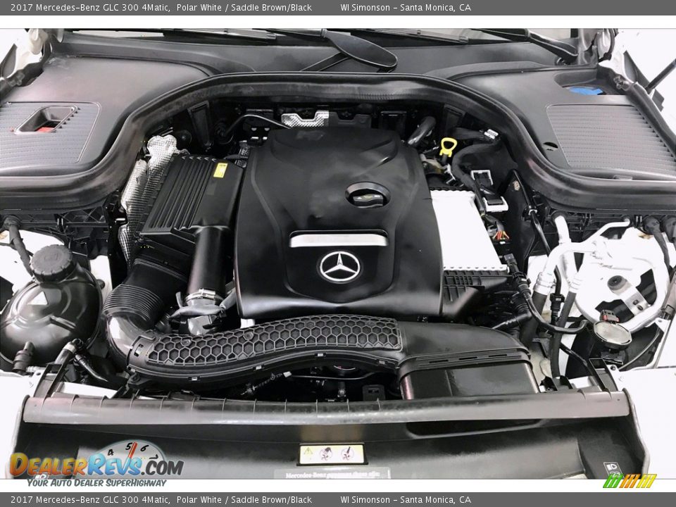 2017 Mercedes-Benz GLC 300 4Matic 2.0 Liter Turbocharged DOHC 16-Valve VVT 4 Cylinder Engine Photo #9