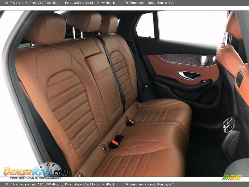 Rear Seat of 2017 Mercedes-Benz GLC 300 4Matic Photo #13