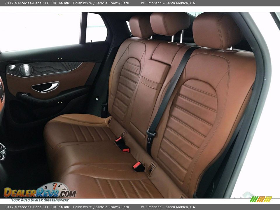 Rear Seat of 2017 Mercedes-Benz GLC 300 4Matic Photo #15