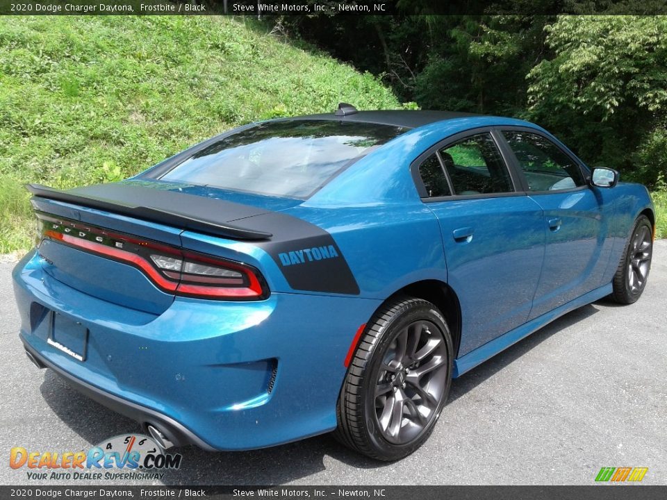 2020 Dodge Charger Daytona Frostbite / Black Photo #6