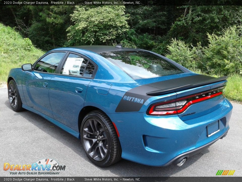 2020 Dodge Charger Daytona Frostbite / Black Photo #8