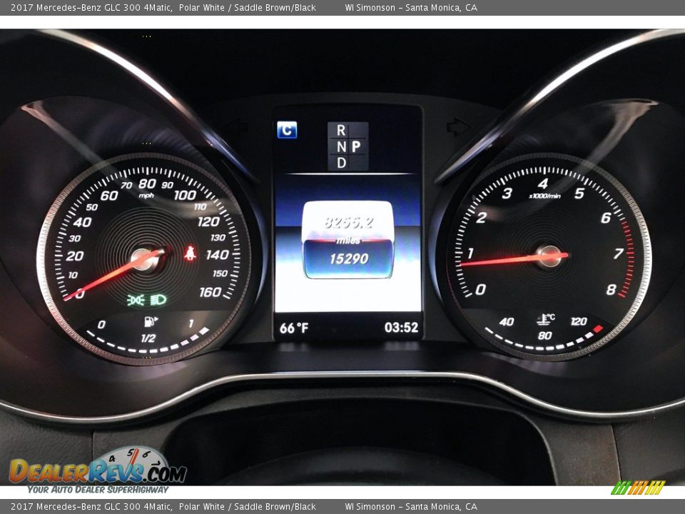 2017 Mercedes-Benz GLC 300 4Matic Gauges Photo #20