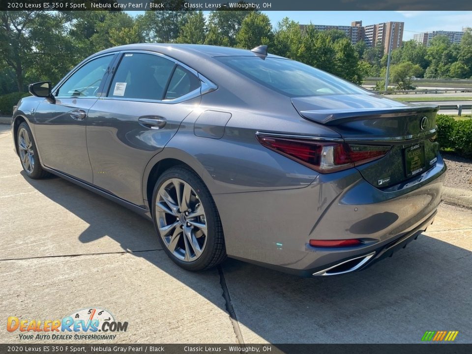 2020 Lexus ES 350 F Sport Nebula Gray Pearl / Black Photo #4