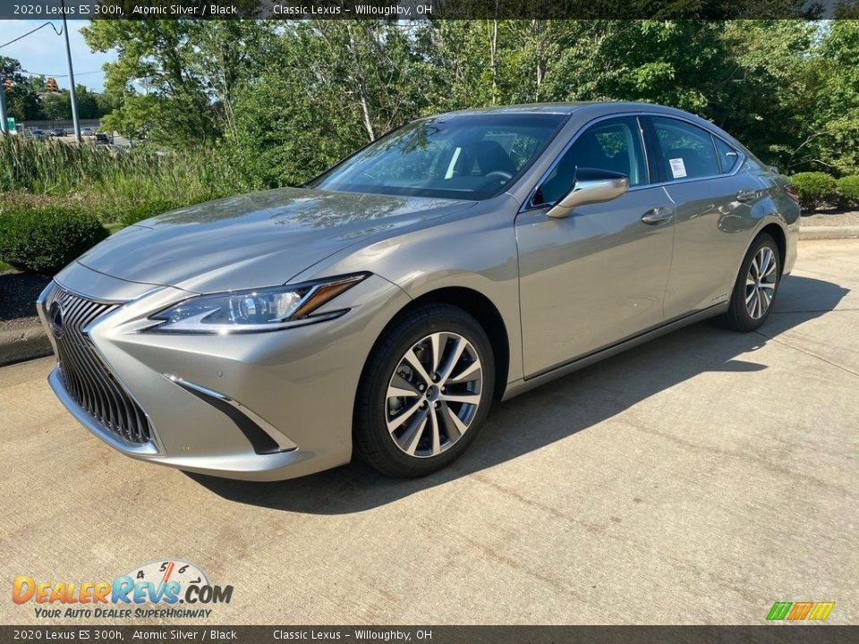 2020 Lexus ES 300h Atomic Silver / Black Photo #1