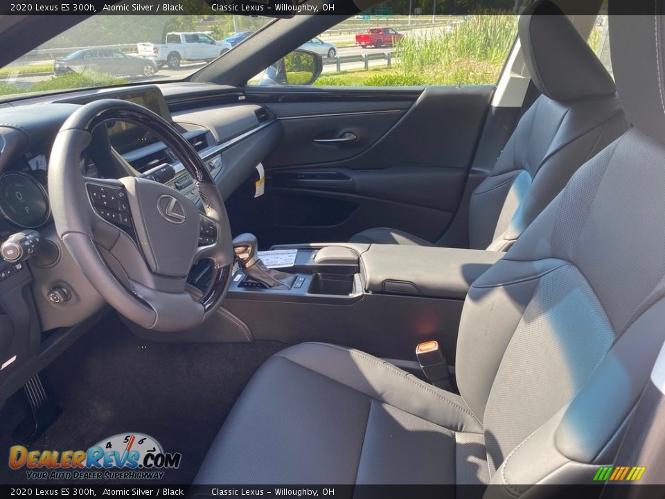 2020 Lexus ES 300h Atomic Silver / Black Photo #2