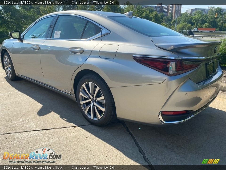 2020 Lexus ES 300h Atomic Silver / Black Photo #4