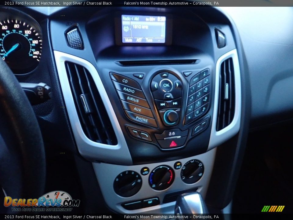 2013 Ford Focus SE Hatchback Ingot Silver / Charcoal Black Photo #23