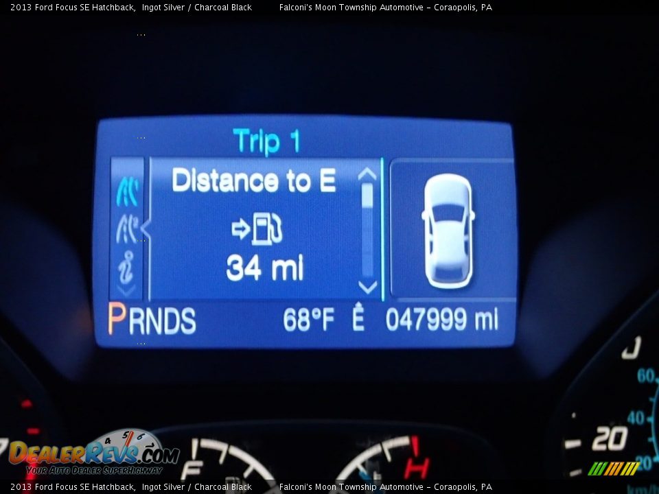 2013 Ford Focus SE Hatchback Ingot Silver / Charcoal Black Photo #25