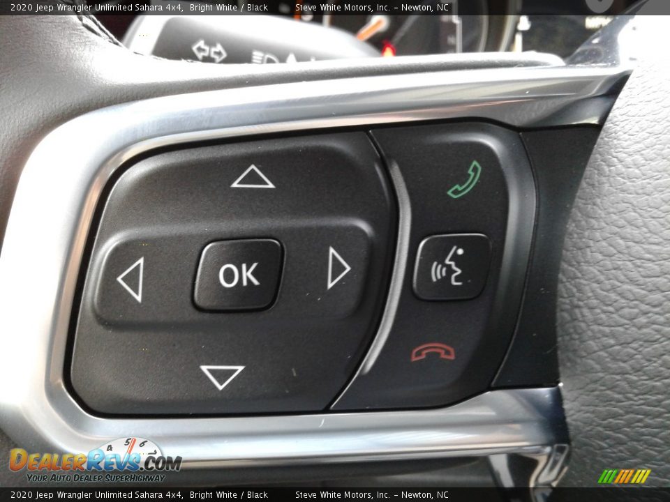 2020 Jeep Wrangler Unlimited Sahara 4x4 Bright White / Black Photo #19