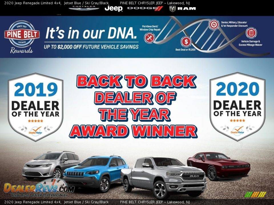 Dealer Info of 2020 Jeep Renegade Limited 4x4 Photo #11