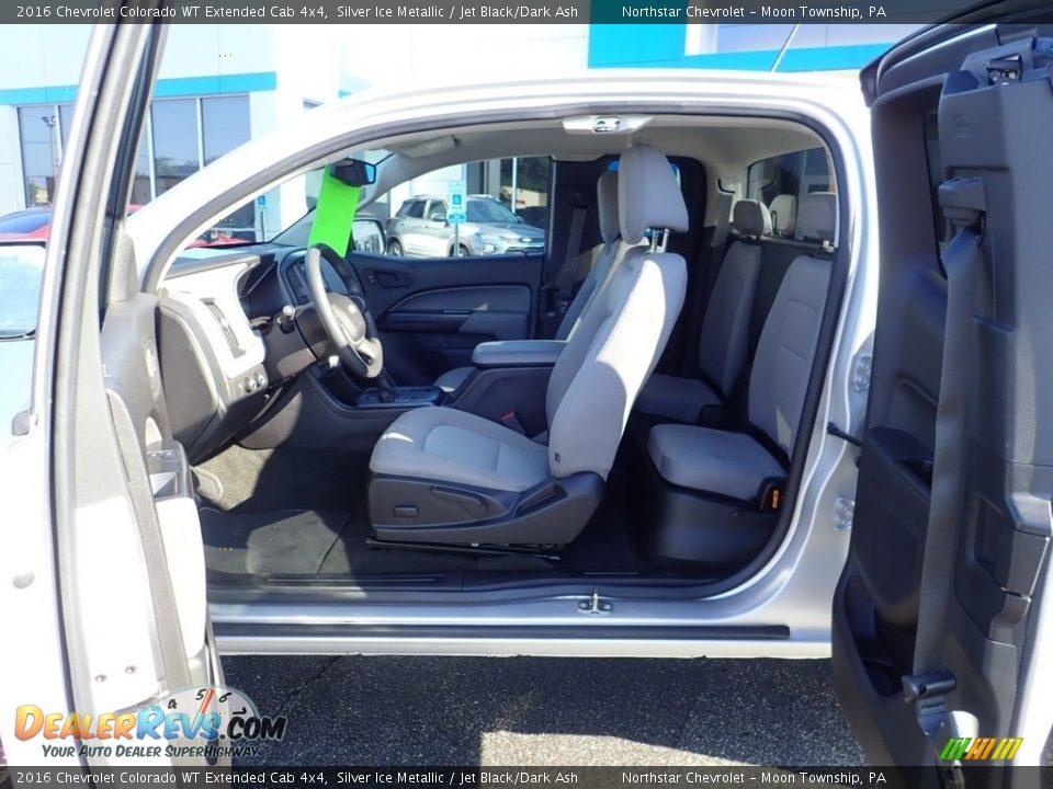 2016 Chevrolet Colorado WT Extended Cab 4x4 Silver Ice Metallic / Jet Black/Dark Ash Photo #23