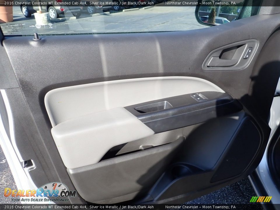2016 Chevrolet Colorado WT Extended Cab 4x4 Silver Ice Metallic / Jet Black/Dark Ash Photo #24