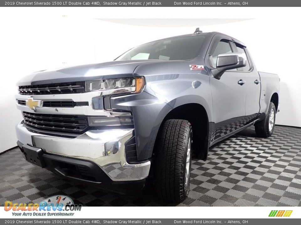 2019 Chevrolet Silverado 1500 LT Double Cab 4WD Shadow Gray Metallic / Jet Black Photo #2