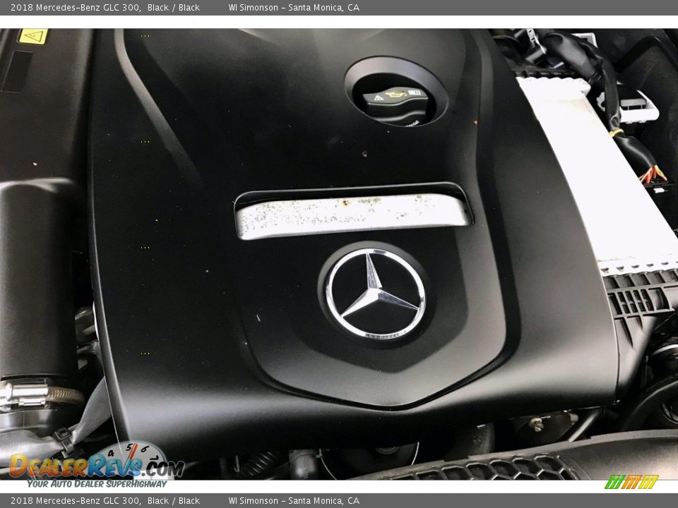 2018 Mercedes-Benz GLC 300 Black / Black Photo #31
