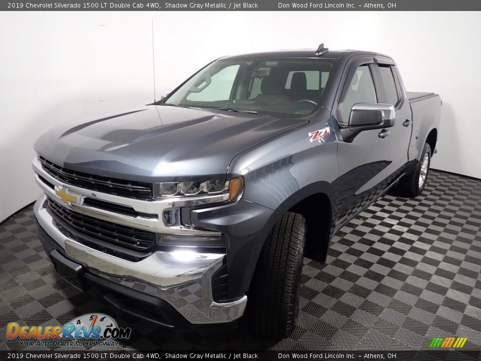 2019 Chevrolet Silverado 1500 LT Double Cab 4WD Shadow Gray Metallic / Jet Black Photo #4