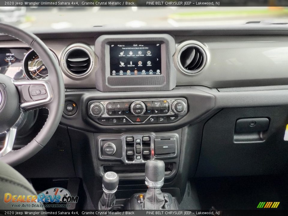 2020 Jeep Wrangler Unlimited Sahara 4x4 Granite Crystal Metallic / Black Photo #10