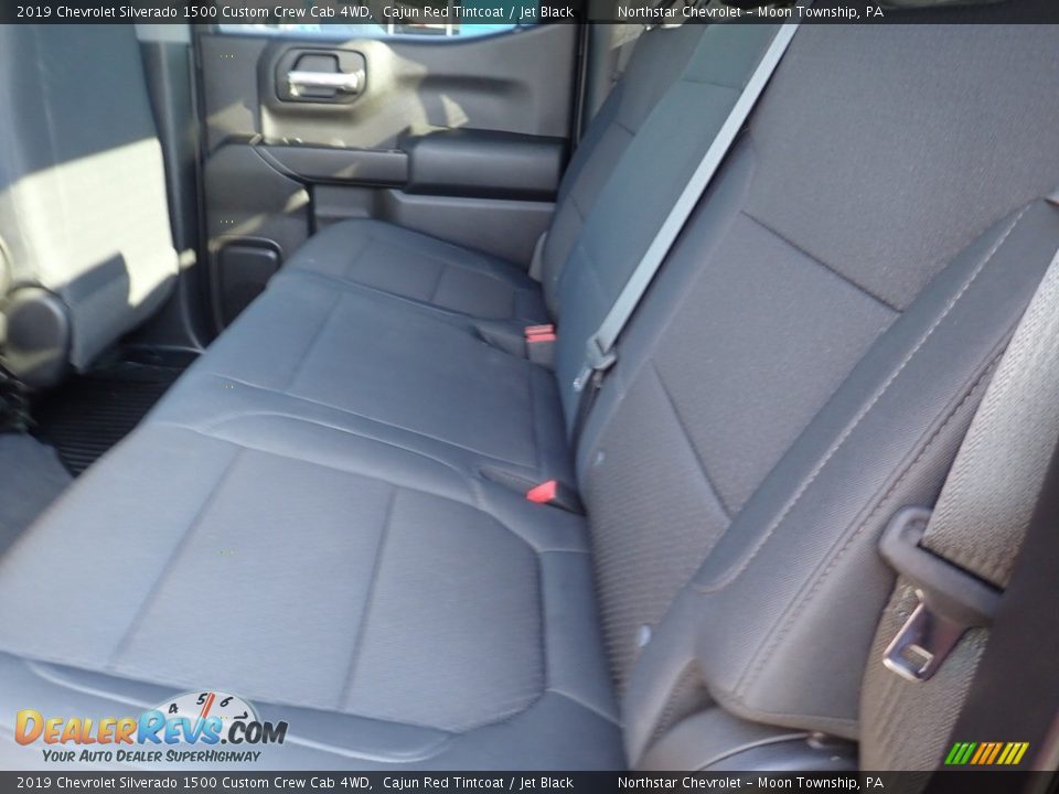 2019 Chevrolet Silverado 1500 Custom Crew Cab 4WD Cajun Red Tintcoat / Jet Black Photo #20