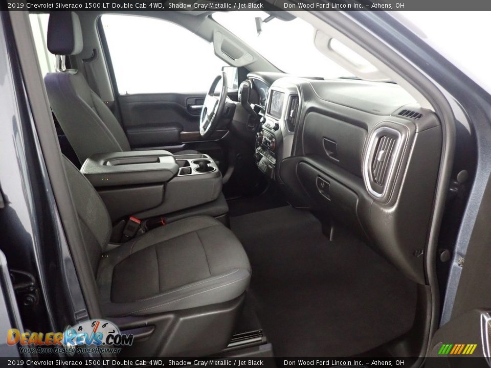 2019 Chevrolet Silverado 1500 LT Double Cab 4WD Shadow Gray Metallic / Jet Black Photo #23