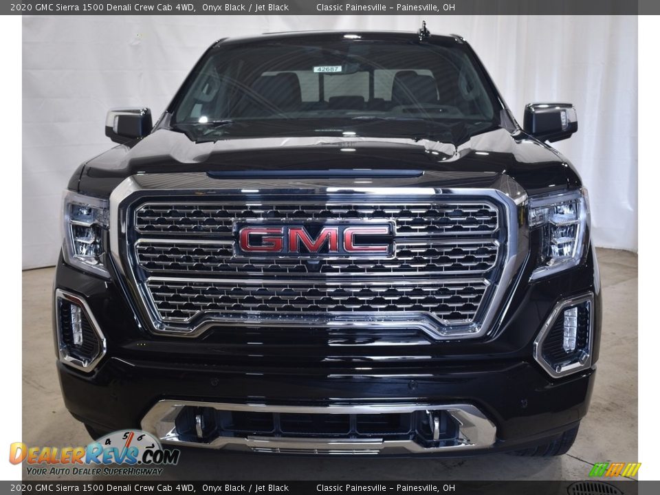 2020 GMC Sierra 1500 Denali Crew Cab 4WD Onyx Black / Jet Black Photo #4
