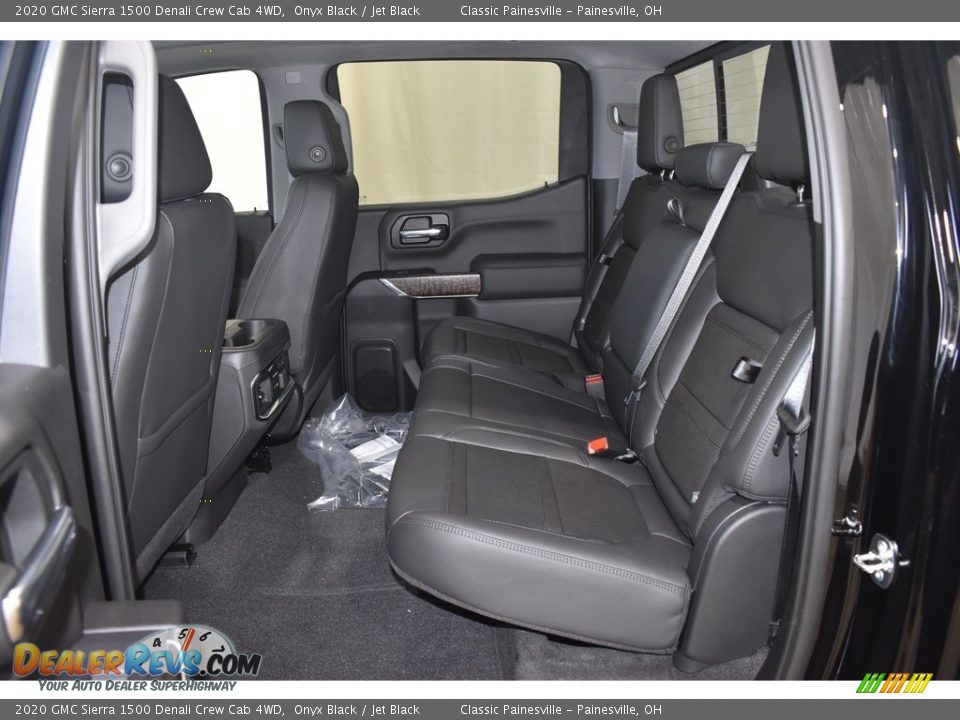 Rear Seat of 2020 GMC Sierra 1500 Denali Crew Cab 4WD Photo #9