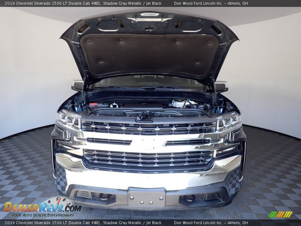 2019 Chevrolet Silverado 1500 LT Double Cab 4WD Shadow Gray Metallic / Jet Black Photo #30