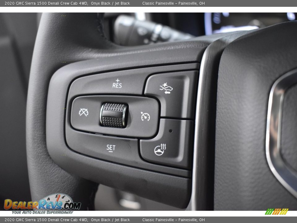 2020 GMC Sierra 1500 Denali Crew Cab 4WD Steering Wheel Photo #15