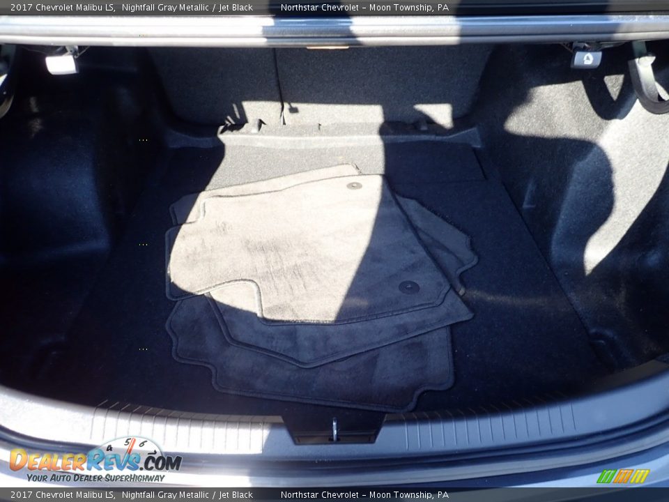 2017 Chevrolet Malibu LS Nightfall Gray Metallic / Jet Black Photo #7