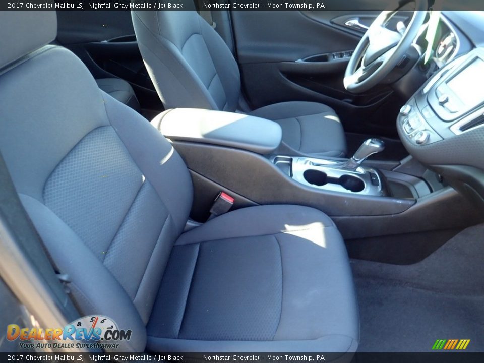 2017 Chevrolet Malibu LS Nightfall Gray Metallic / Jet Black Photo #15