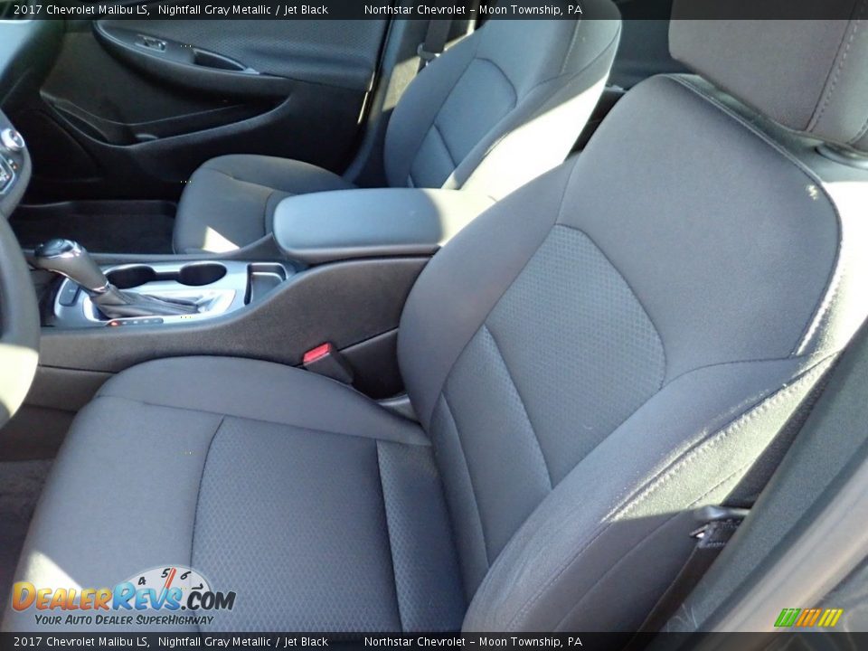 2017 Chevrolet Malibu LS Nightfall Gray Metallic / Jet Black Photo #20