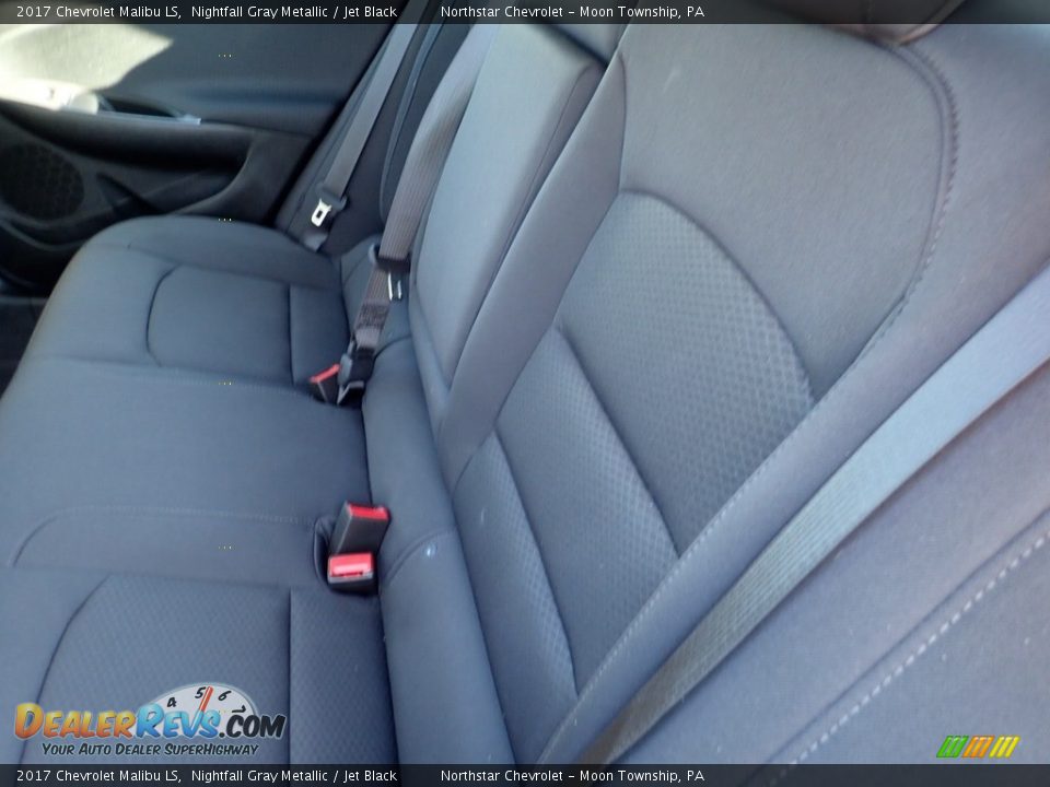 2017 Chevrolet Malibu LS Nightfall Gray Metallic / Jet Black Photo #21