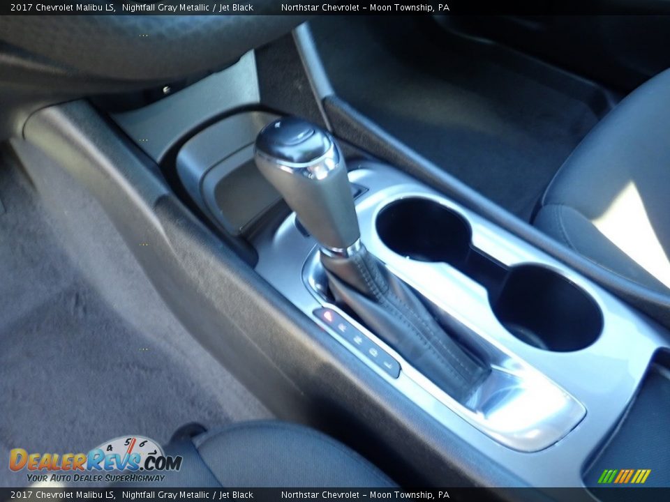 2017 Chevrolet Malibu LS Nightfall Gray Metallic / Jet Black Photo #25