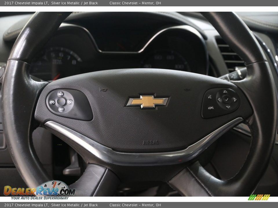 2017 Chevrolet Impala LT Silver Ice Metallic / Jet Black Photo #8
