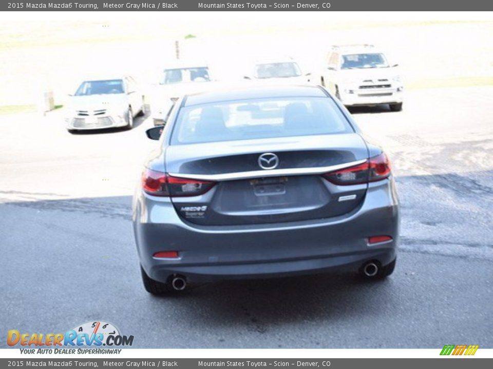 2015 Mazda Mazda6 Touring Meteor Gray Mica / Black Photo #4