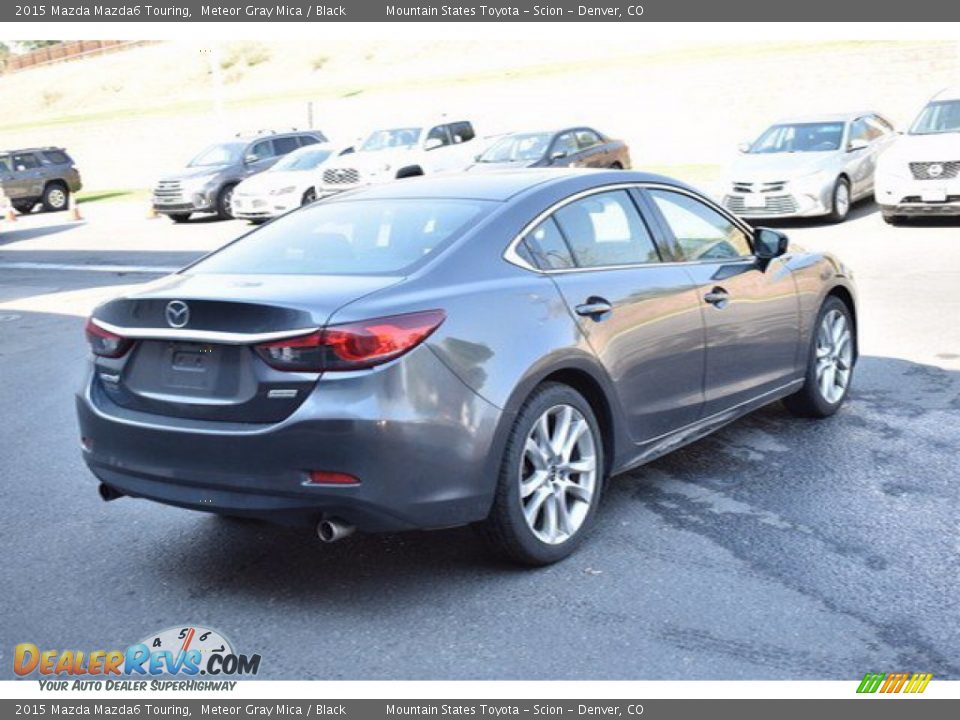 2015 Mazda Mazda6 Touring Meteor Gray Mica / Black Photo #5