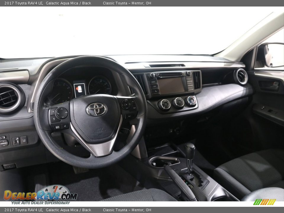 2017 Toyota RAV4 LE Galactic Aqua Mica / Black Photo #6