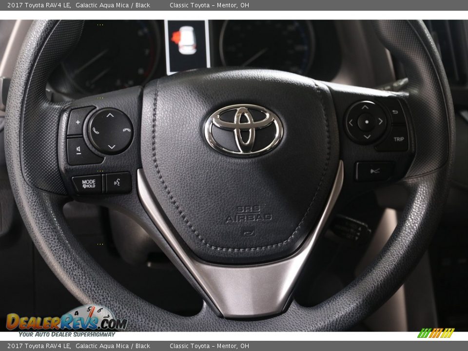 2017 Toyota RAV4 LE Galactic Aqua Mica / Black Photo #7