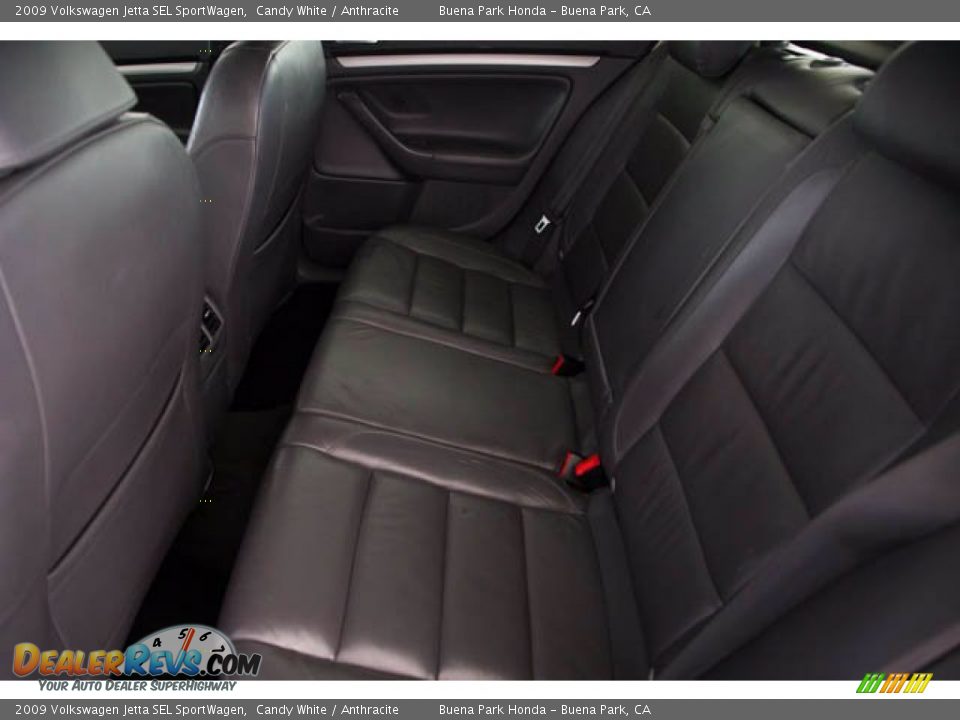 Rear Seat of 2009 Volkswagen Jetta SEL SportWagen Photo #4