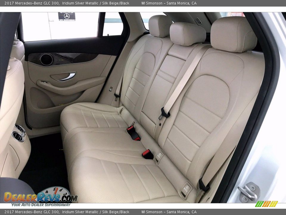 Rear Seat of 2017 Mercedes-Benz GLC 300 Photo #15