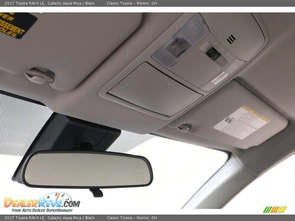 2017 Toyota RAV4 LE Galactic Aqua Mica / Black Photo #10