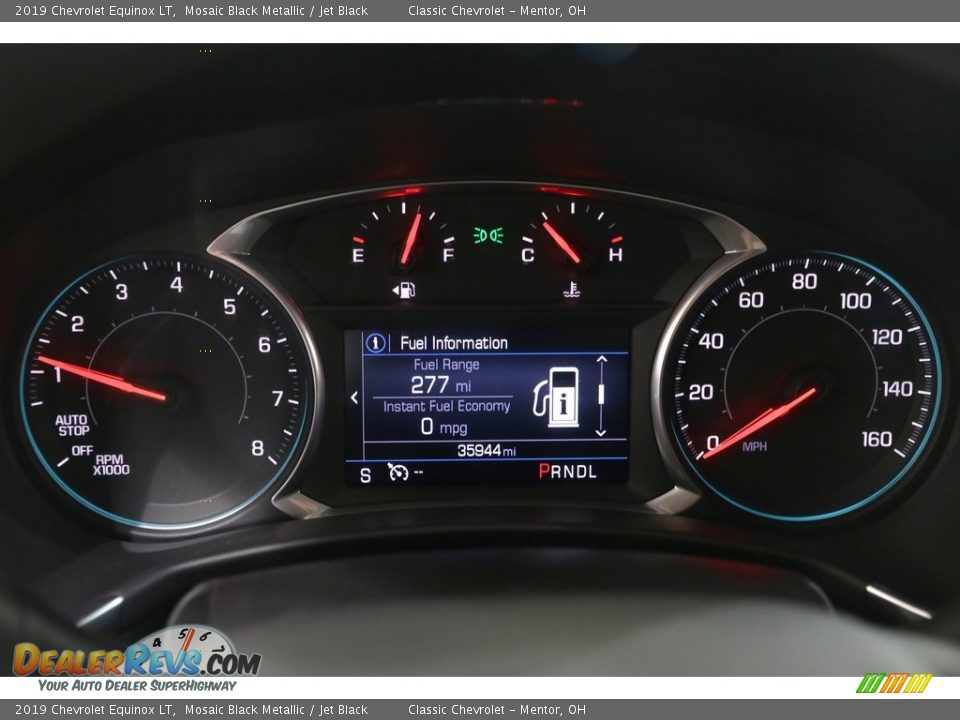 2019 Chevrolet Equinox LT Mosaic Black Metallic / Jet Black Photo #8