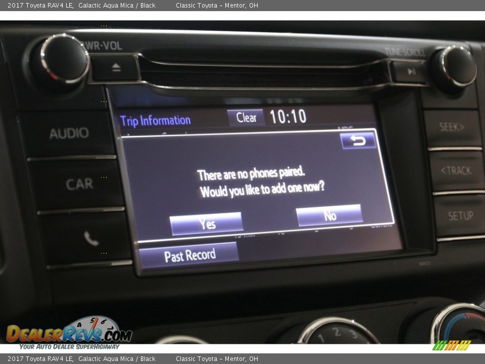 2017 Toyota RAV4 LE Galactic Aqua Mica / Black Photo #15